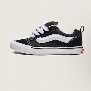 Vans Kids Classic Black and White Sneakers